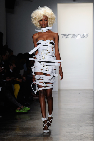 Illustration for article titled Blood is the new black at this deranged horror-themed fashion show
